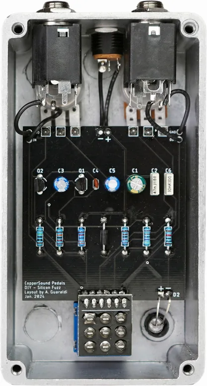 CopperSound Cir-Kit Pedal Bundle Silicon Fuzz, vue 2, vue 2