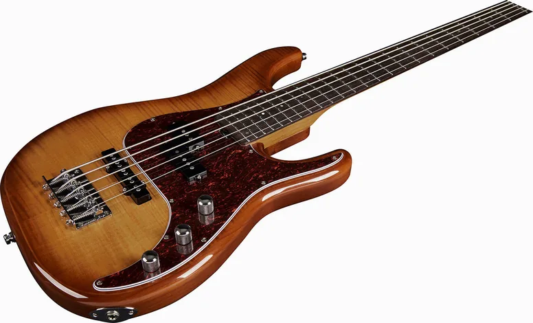 Eko Aire 800-5 Musa Bass Honey Burst - 5 cordes, vue 4, vue 4