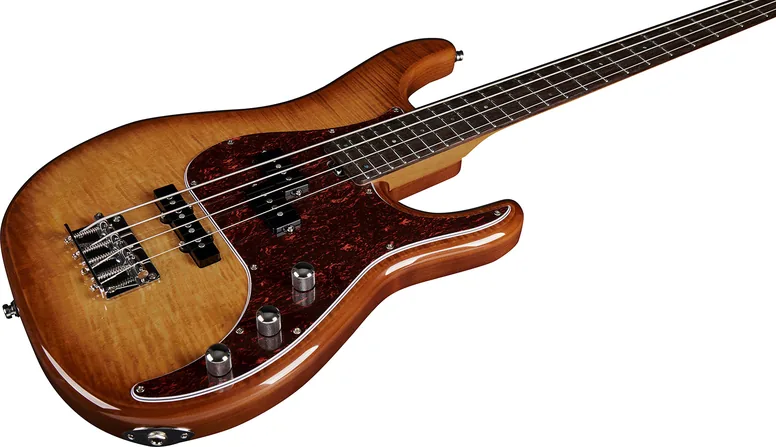 Eko Aire 800 Musa Bass Honey Burst - 4 cordes, vue 4, vue 4