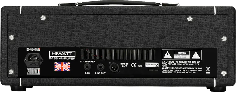 Hiwatt Bulldog 300H 300W, vue 3, vue 3