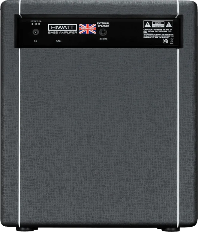 Hiwatt Bulldog 30C 10", vue 3, vue 3