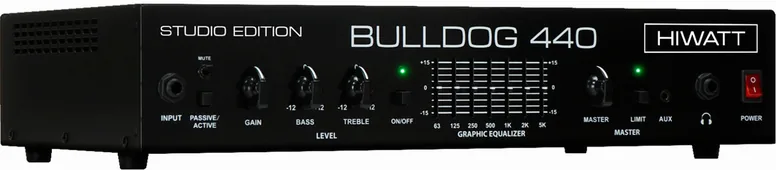 Hiwatt Bulldog 440SH 400W Rack, vue 2, vue 2