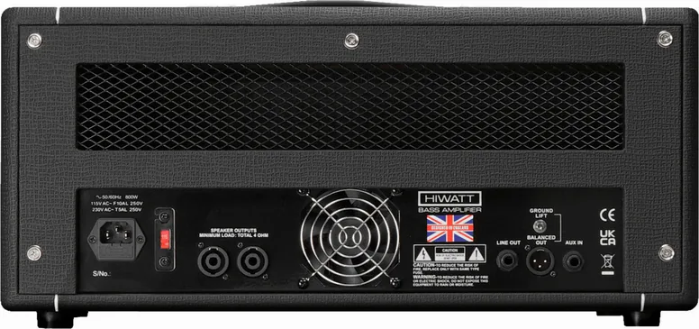 Hiwatt Bulldog 770H 800W, vue 2, vue 2