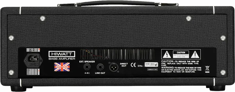 Hiwatt Bulldog 77H 100W, vue 3, vue 3