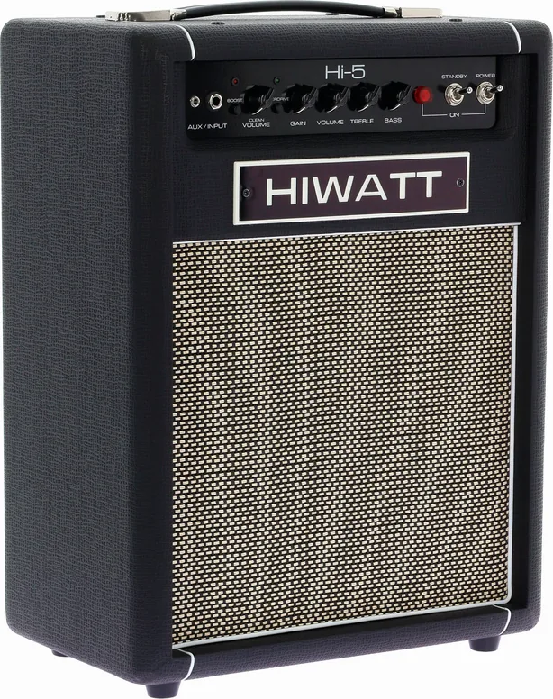 Hiwatt HI-5 5W 1X12", vue 3, vue 3