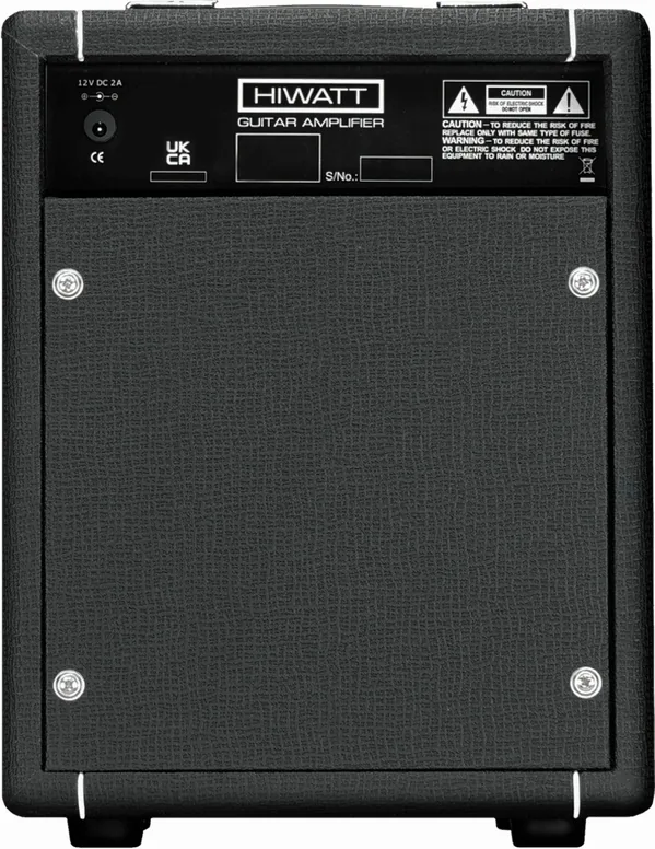 Hiwatt Leeds 17W 1X8", vue 3, vue 3
