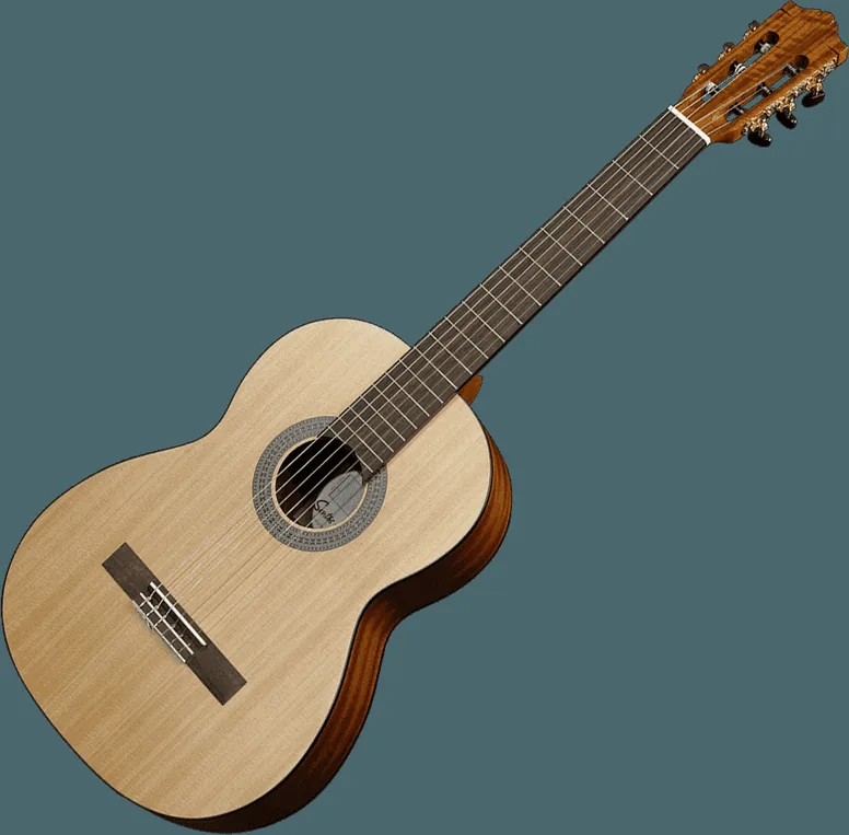 Santos y Mayor Guitare Classique Naturelle 4-4, vue 2, vue 2