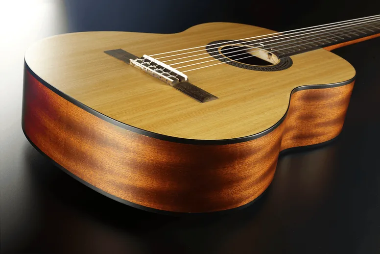 Santos y Mayor Guitare Classique Naturelle 4-4, vue 4, vue 4