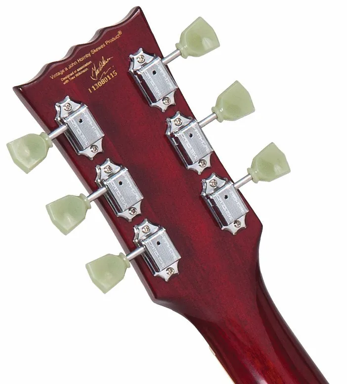 Vintage V100CS Cherry S/Burst, vue 3, vue 3