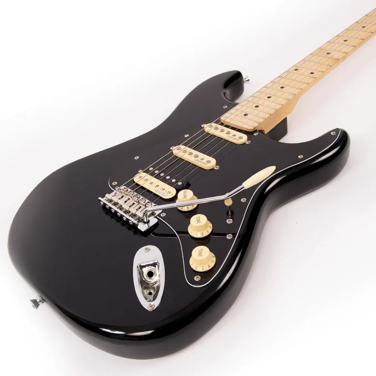 Vintage V6HMBB Hss Boulevard Black, vue 2, vue 2
